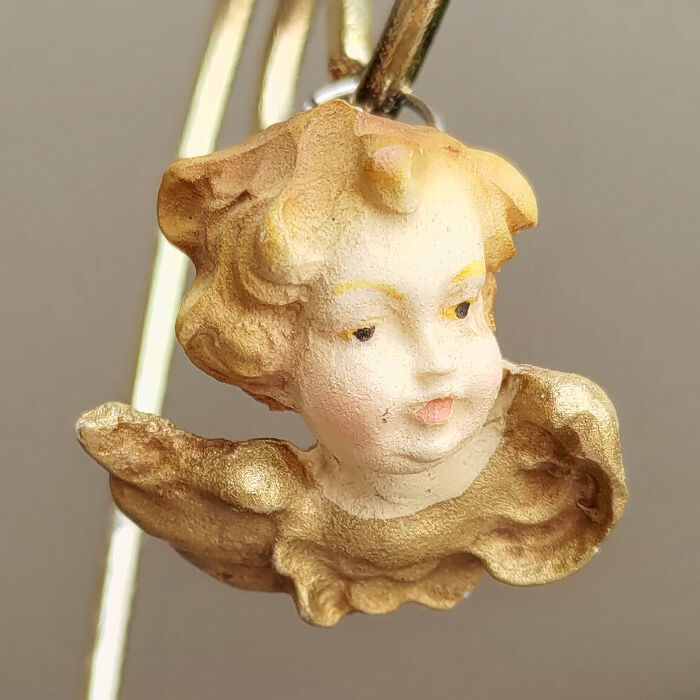 木彫りの天使壁掛け プットー ケルビム 彫刻エンジェル 民藝 オブジェ/K042 Amazon.co.jp: 子供天使キューピッド壁掛け彫刻、花ケルビム庭の