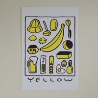 シルクスクリーンカード・YELLOW
