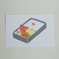 シルクスクリーンカード・お弁当