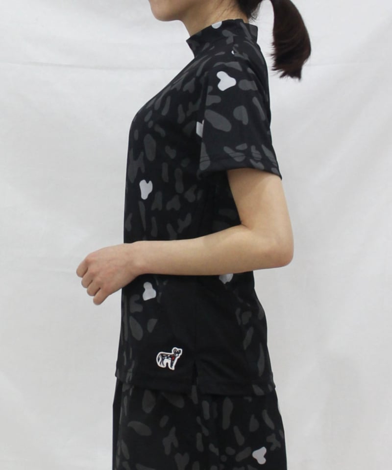 ネペンテス　モックネック　半袖　リブ　L 超美品 zyz8646.jpg