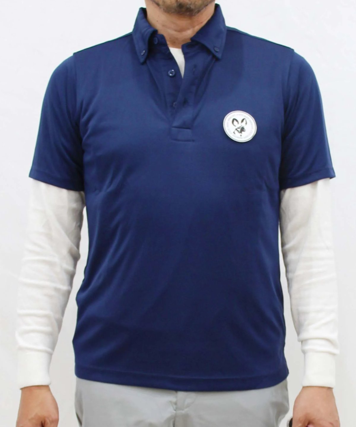 極美品】ロロピアーナ リネン100% 半袖ポロシャツ ネイビー イタリア製