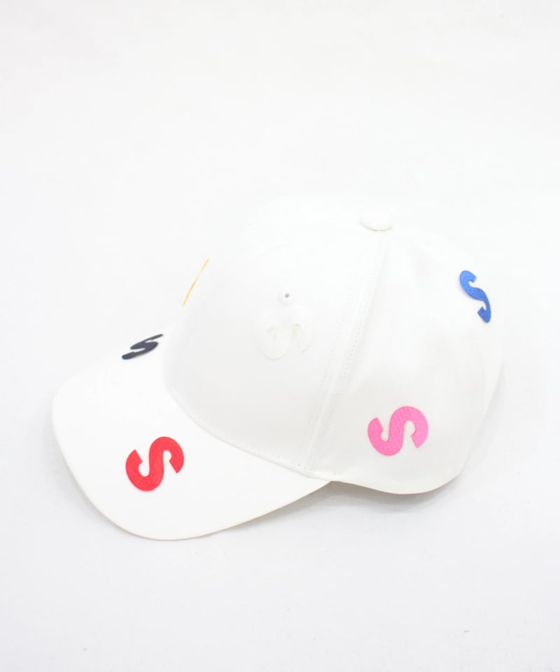 Sキャップ/ネイビー×ワッペン色オフホワイト（※オーダーより1～2