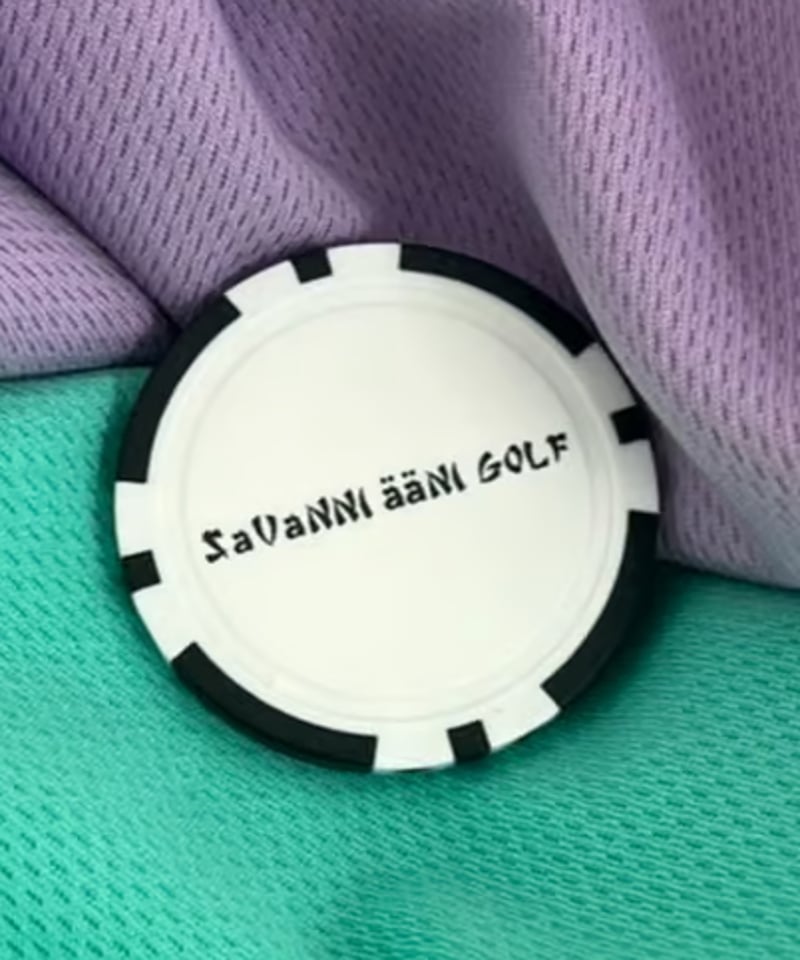 オリジナルゴルフマーカー【オフホワイト×ブラック】 | SaVaNNI ääNI オリジナルゴルフマーカー【オフホワイト×ブラック】 | SaVaNNI ääNI