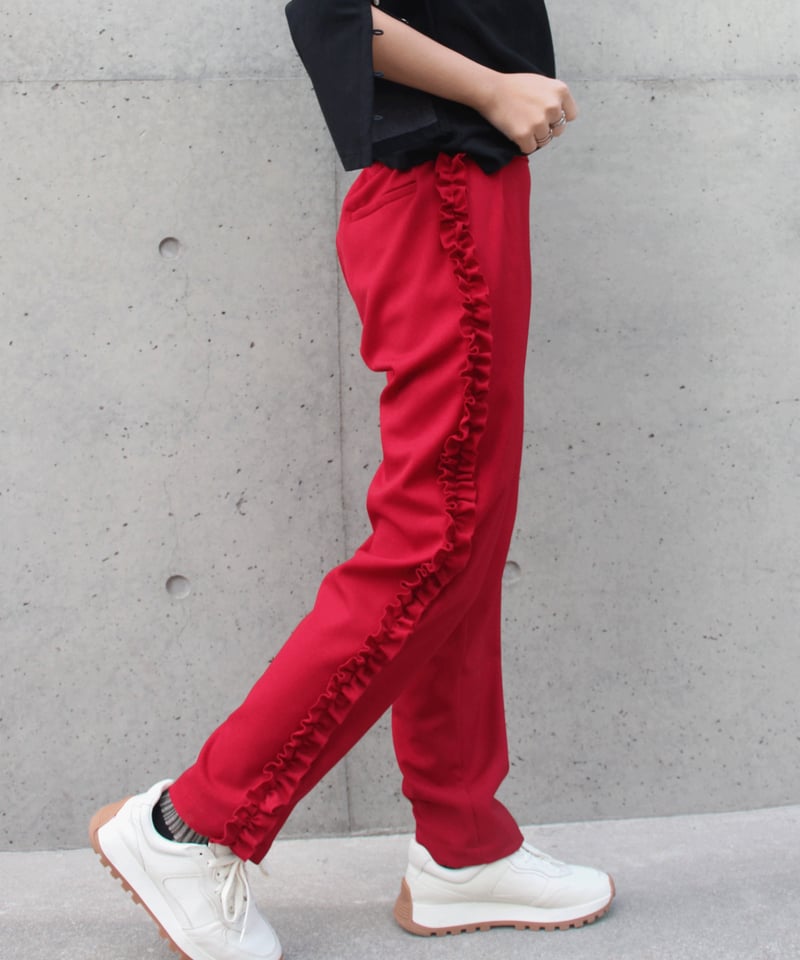 side frill pants | savanni aani