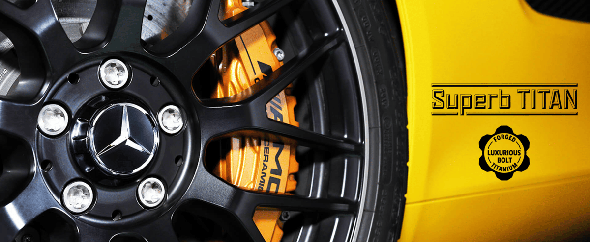 SUPERB TITAN BOLT シュパーブ チタンボルト AUDI、VW M14×1.5 ... SUP 