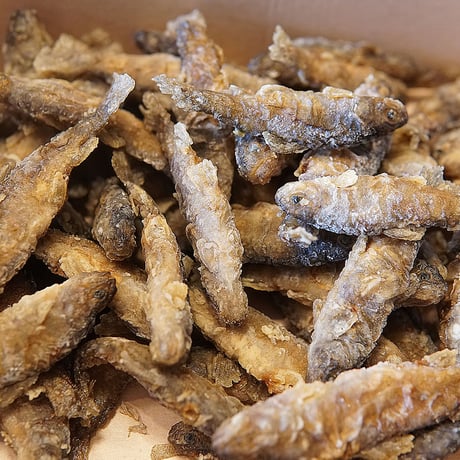 【産地直送】子岩魚の唐揚げ 2箱100尾前後・油揚げ不要（冷凍・国産）