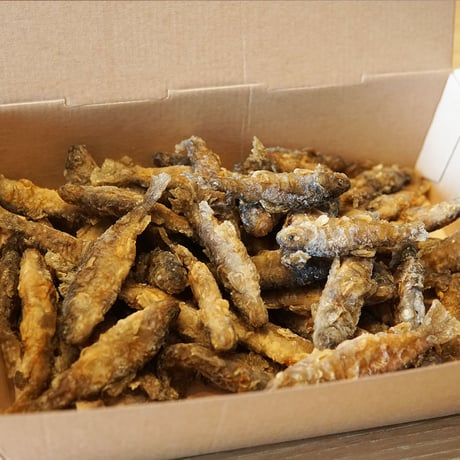 【産地直送】子岩魚の唐揚げ 2箱100尾前後・油揚げ不要（冷凍・国産）