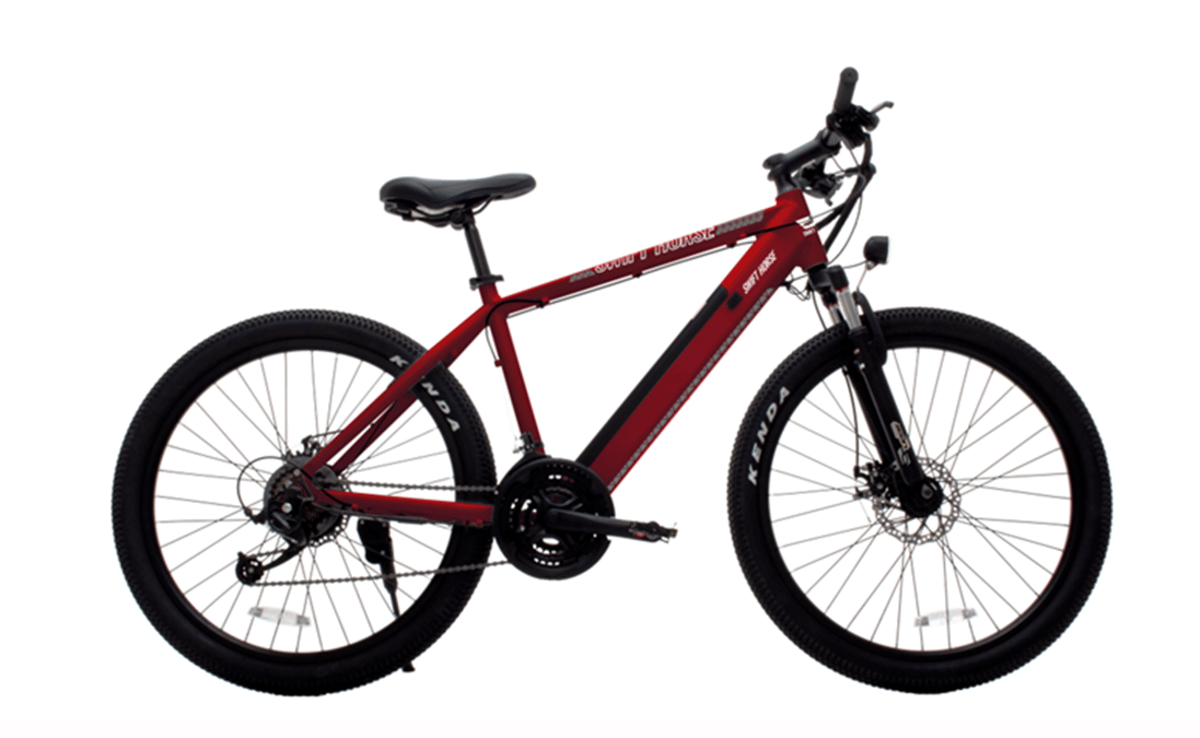 新品　アシスト電動自転車「EBIKE」24インチ　ワインレッド 新品 折り畳みアシスト型電動自転車 E-BIKE 24インチ - メルカリ