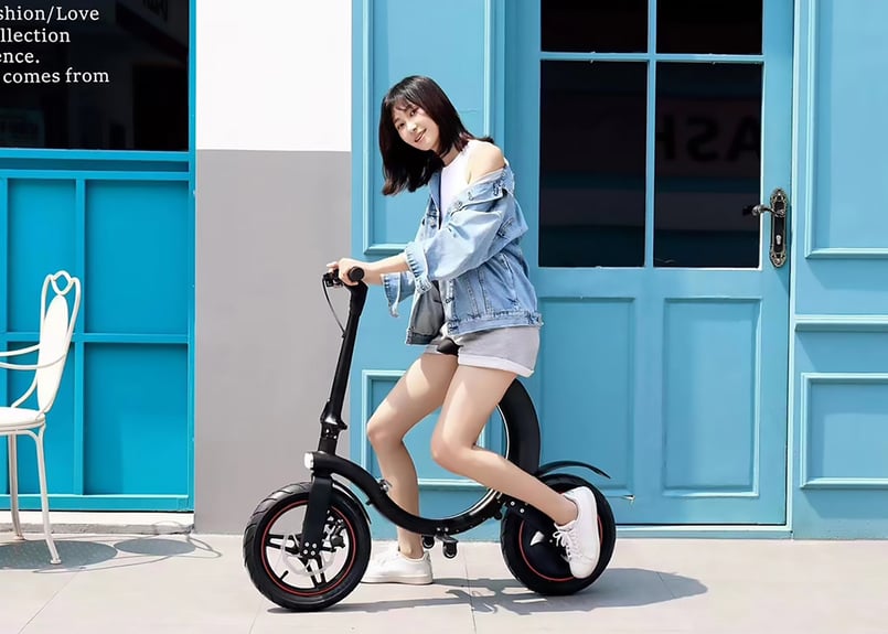 SWIFT HORSE K2 ver.2】特定小型原付電動バイク アジュールブルー | SW