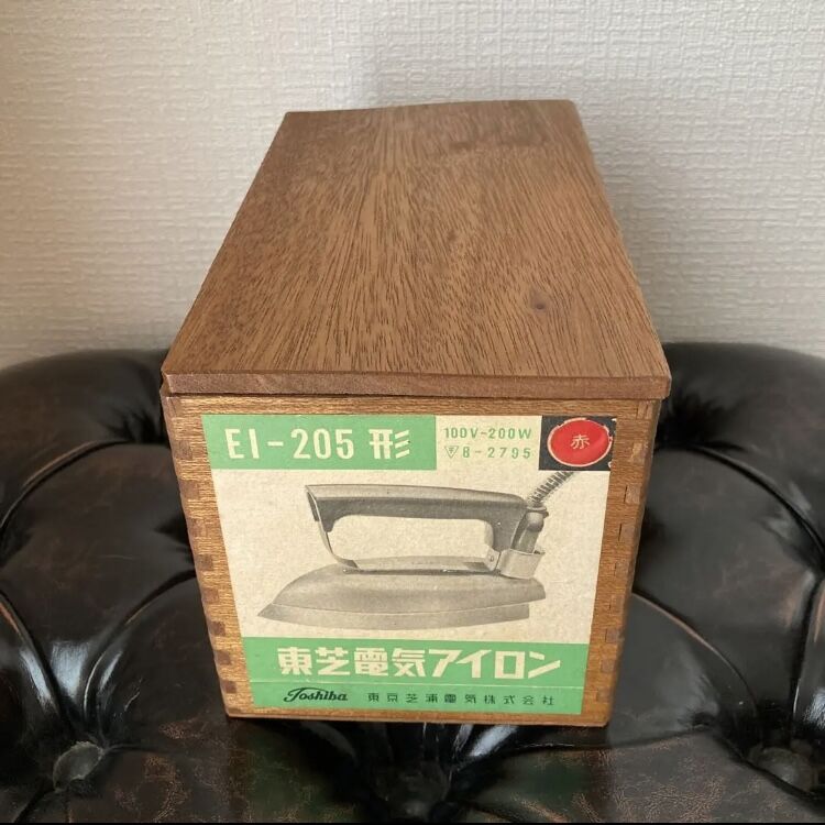 東芝電気アイロン　レトロ 東芝 電気アイロン 昭和レトロ 家電 | リエイド