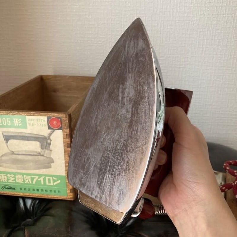 東芝 電気アイロン 昭和レトロ 家電 | リエイド 東芝 電気アイロン 昭和レトロ 家電 | リエイド