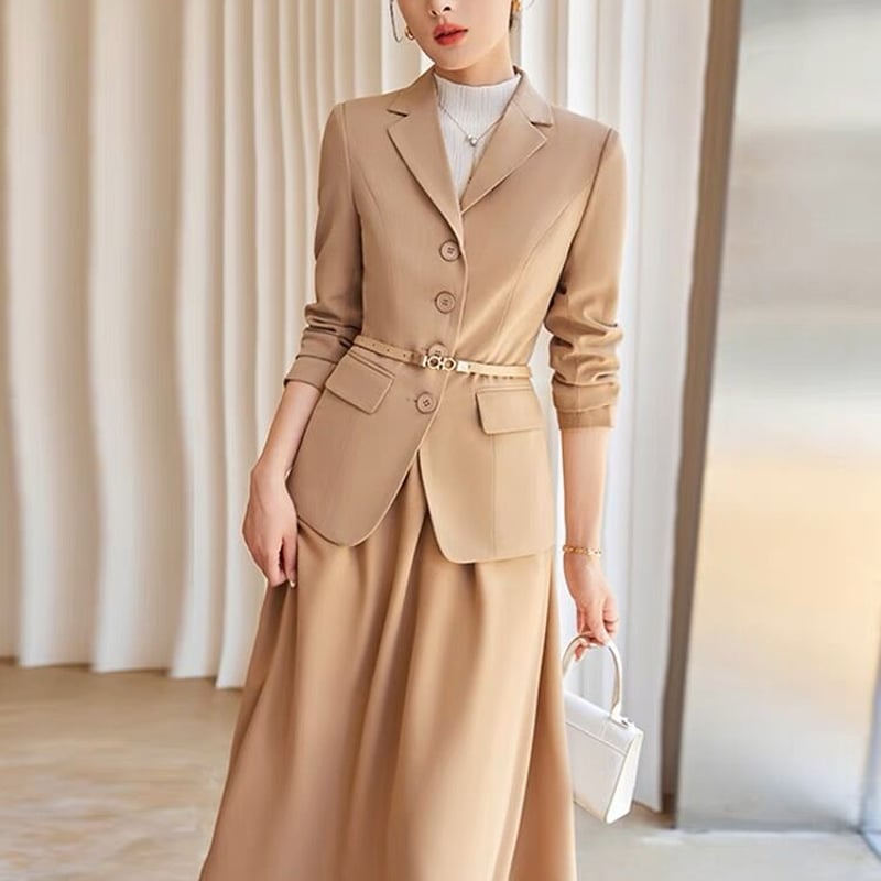 skirt suit 3color | selectshop-selesyo