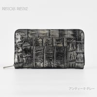 ラウンドジップ　クロコダイル　〈全2色〉　MCRP-11806N