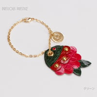 チャーム フィッシュ　シャインニングクロコ　SCR-12432　〈全3色〉