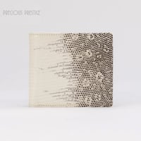 二つ折り財布 リザード　L-1005