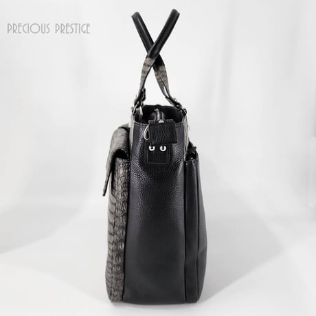 ２WAYトートバッグ　クロコダイル