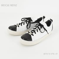 LEON雑誌掲載 スニーカー　クロコダイル　〈全3色〉