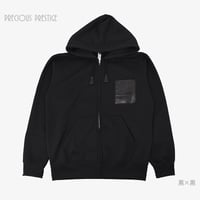クロコポケット付きスウェットパーカー　<全2色>