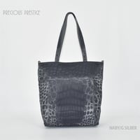 トートバッグ　クロコダイル　〈全2色〉　MCR-40500