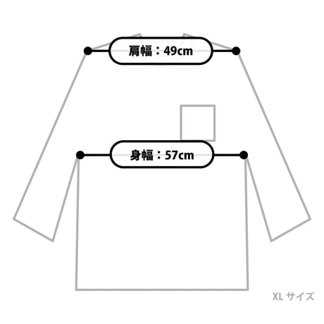 クロコポケット付クルーネックロングTEE　〈全3サイズ〉　PLMCR-50220