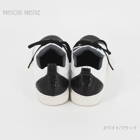 LEON雑誌掲載 スニーカー　クロコダイル　〈全3色〉