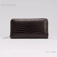 ラウンドジップ 　マットクロコ　＜全3色＞　MCR-10389-4