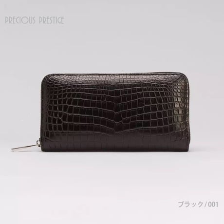 ラウンドジップ 　マットクロコ　＜全3色＞　MCR-10389-4