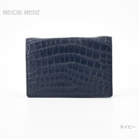 マットクロコダイル名刺入れ　〈全2色〉　MCR-1006D