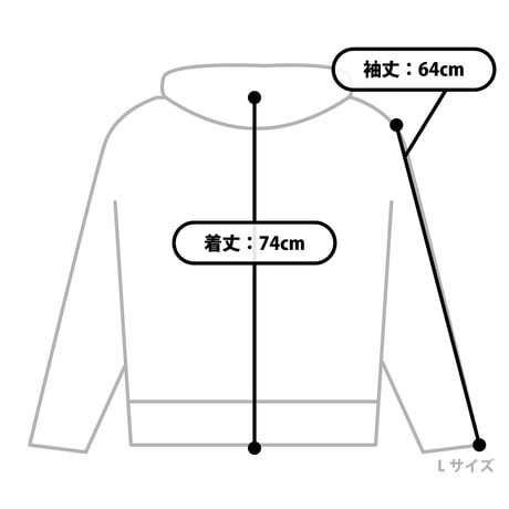 LEON別注 カシミヤZIPパーカー 〈全2サイズ〉　KS-50223M