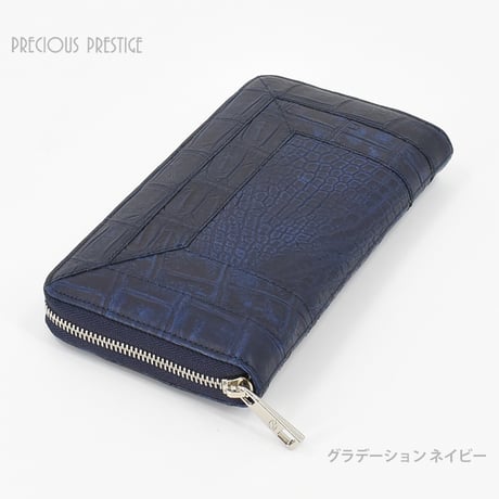 ラウンドジップ　クロコダイル　〈全2色〉　MCRP-11806N