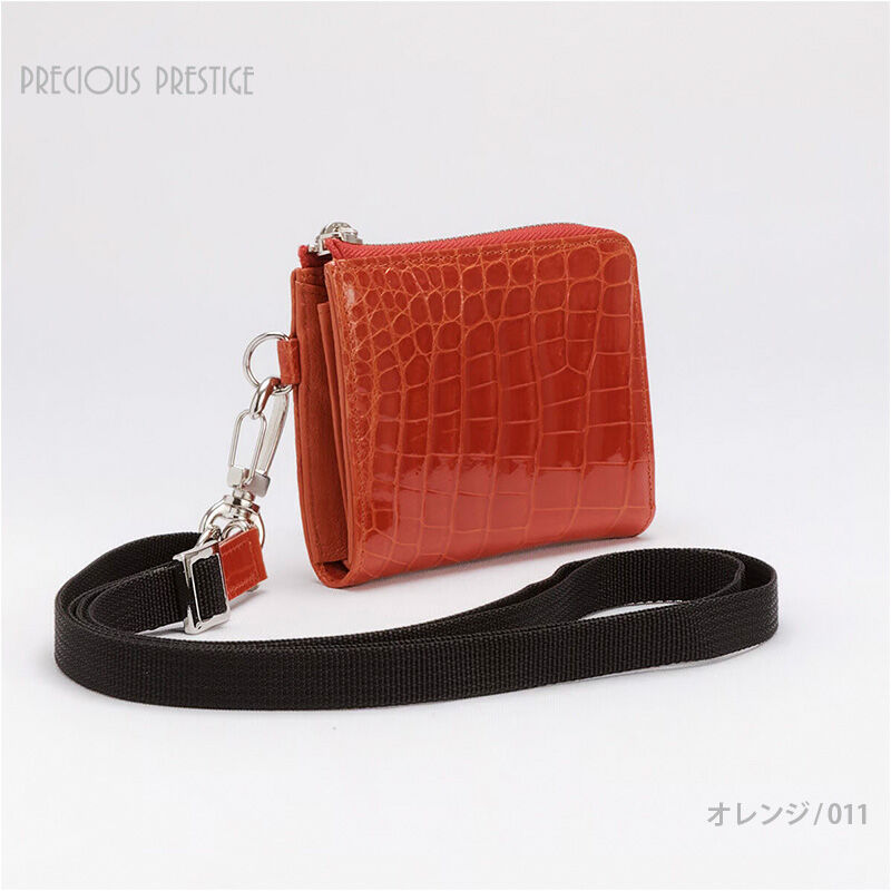 ネックウォレット シャイニングクロコ <全5色> SCR-12521 ネックウォレット シャイニングクロコ <全5色> SCR-12521