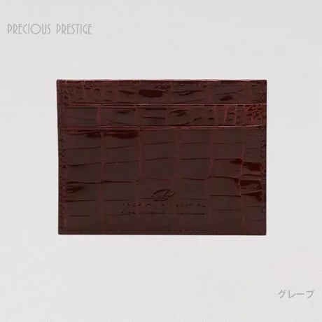 カードケース　シャイニングクロコ　＜全10色＞　SCR-12479