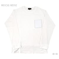 クロコポケット付きロングTEE　<全2色>