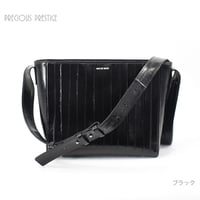 最高級イールスキン ショルダー　〈全2色〉　AN-12656-1