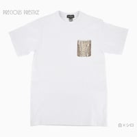 パイソンポケット付きTシャツ　<全2色>
