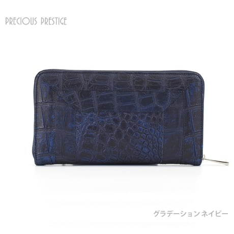 ラウンドジップ　クロコダイル　〈全2色〉　MCRP-11806N