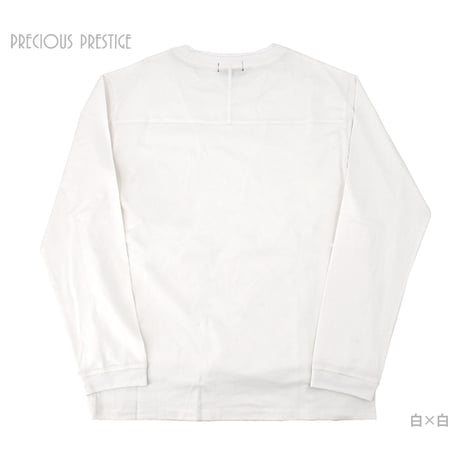 クロコポケット付きロングTEE　<全2色>