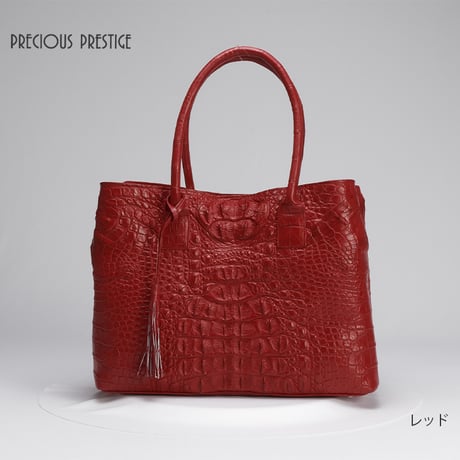トートバッグ　シャムクロコ　＜全３色＞　SHAM-12451