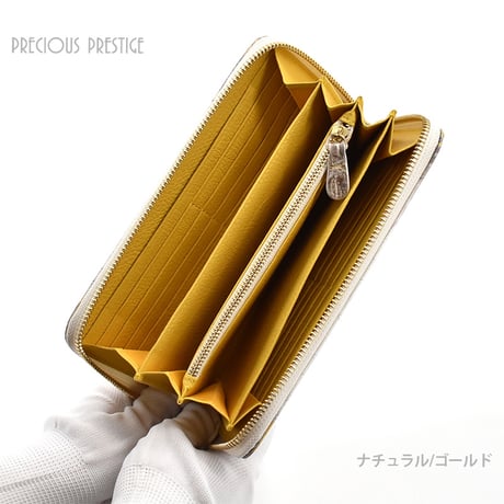 クロコダイル財布 ラウンドジップ　〈全2色〉　MCR-10389-4