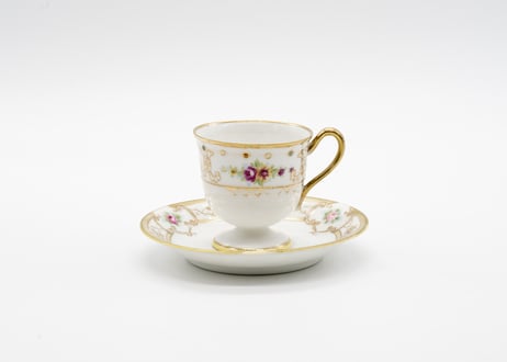 カップ＆ソーサー、1910年（英国）オールドノリタケ