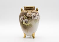 花紋花瓶、1910年（米国）オールドノリタケ