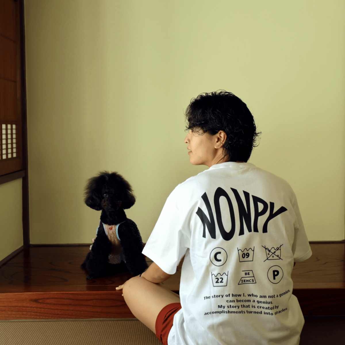 【official】のんぴー ロゴTシャツ（ノベルティー付） | Nonpy Official...