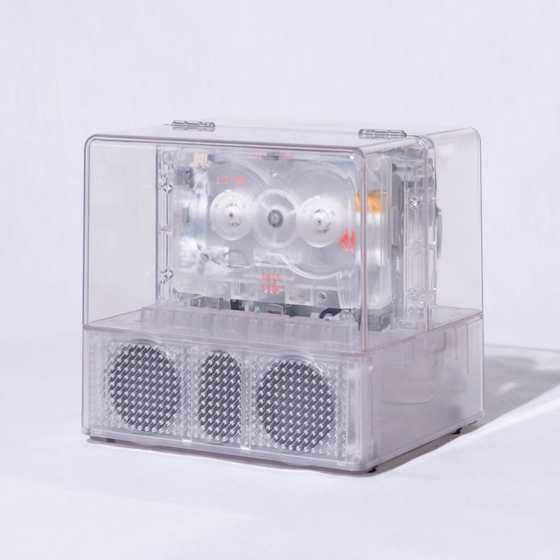 限定版]IT'S REAL Bluetooth Speaker + Cassette Pla...