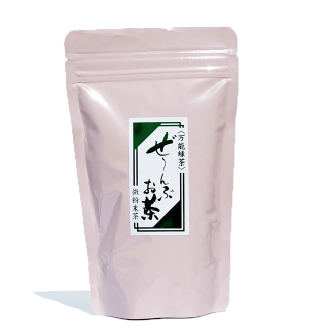 粉末緑茶】ぜ～んぶお茶(100g)/約100回分 | お茶の緑香園