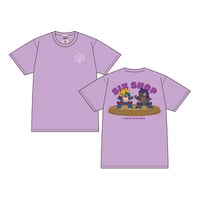 相撲ロボTEE ライトパープル