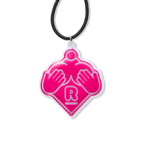 グラマラスロゴリフレクター　Glamorous Logo Reflector