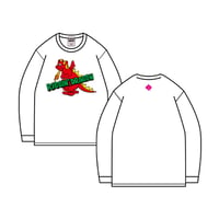 ニュードラゴン ロンT　New Dragon Long Sleeve T-shirt（White）