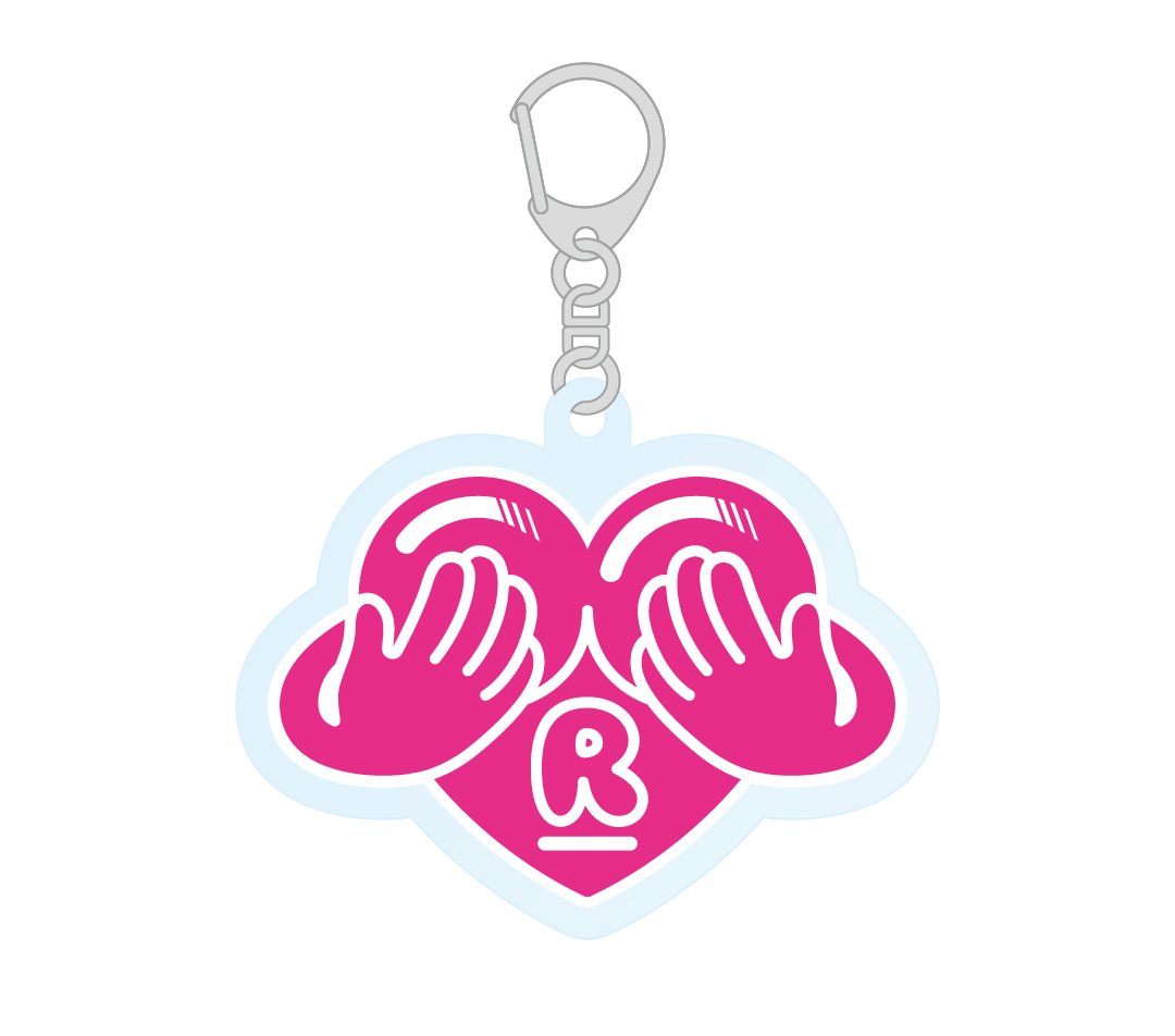 アニメーションロゴアクリルキーホルダー Acrylic Keychain | SIX SHOP