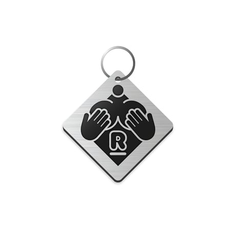 キータグ　KEY TAG（Glamorous Logo）