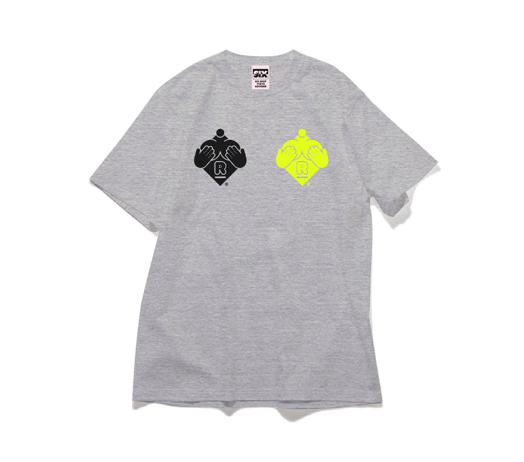 【glamor】★極美品★文字ロゴ★Tシャツ★レディース★サイズM★ GLAMOROUS JANE tシャツ ラグラン配色ロゴ刺繍ちびTシャツ